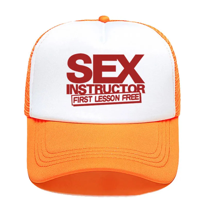casquette-humouristique-adulte-orange-et-rouge