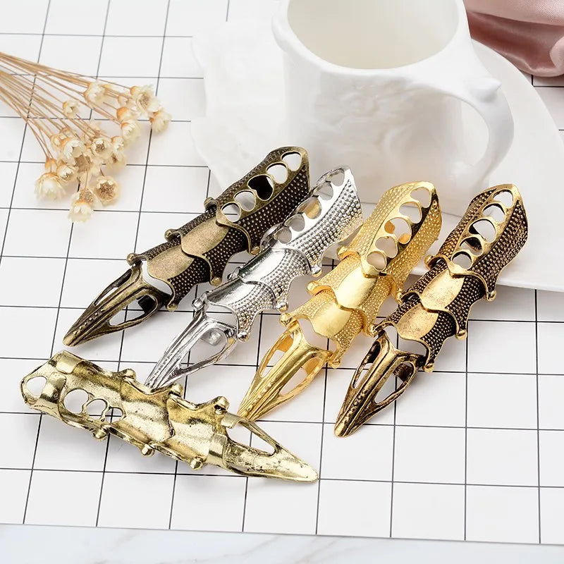 bague-articulee-or-bronze-argent-gothique