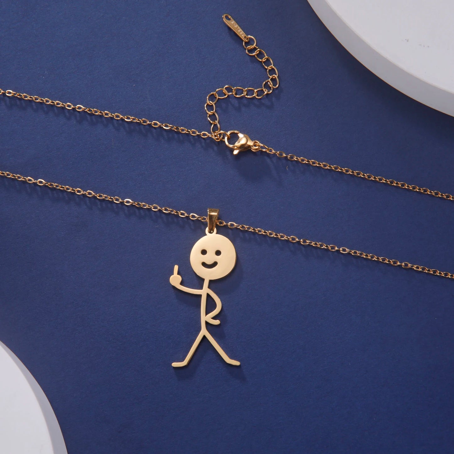 collier-stickman-doigt-honneur-argent-drole-or
