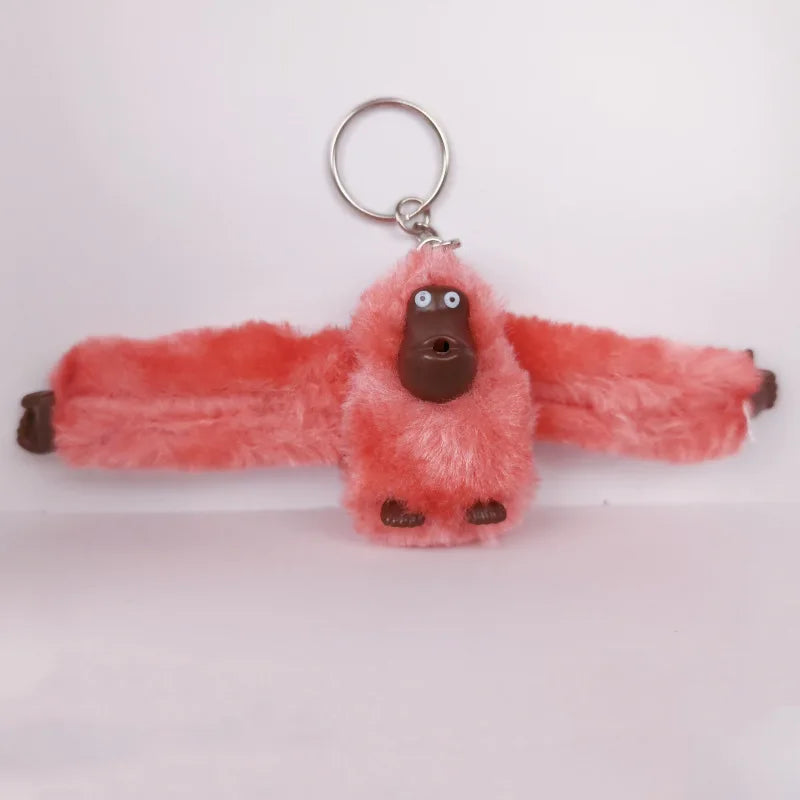 porte-cle-gorille-rose