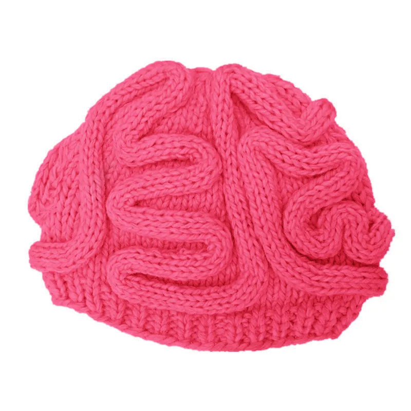 bonnet-cerveau-rose-fluo