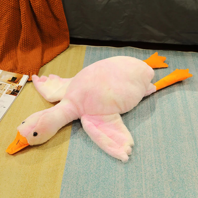peluche-oie-rose