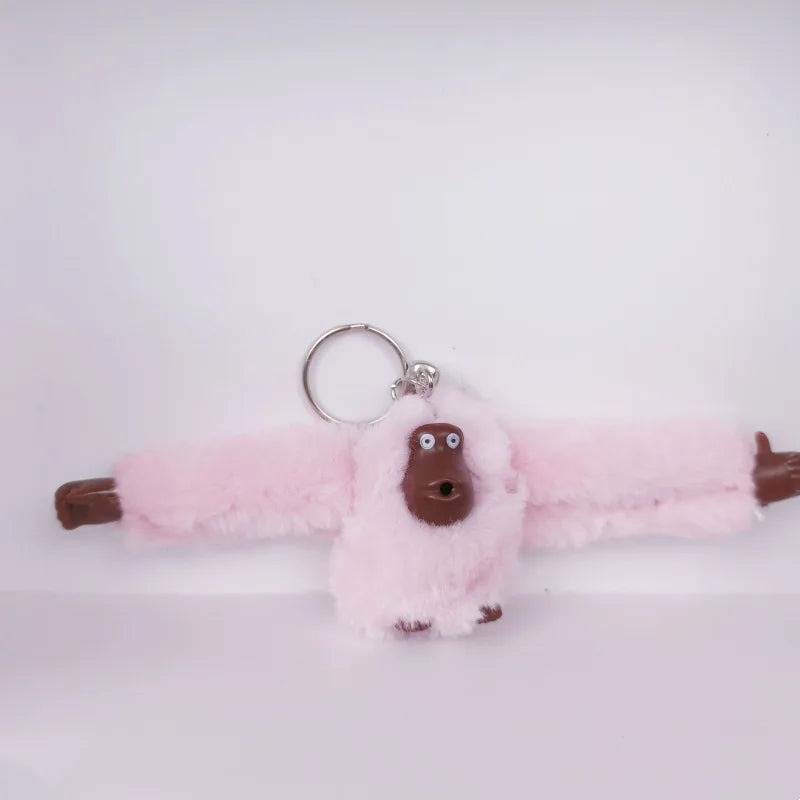 porte-cle-gorille-rose