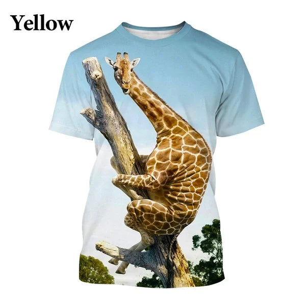 T-shirt girafe