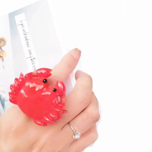 Bague-crabe