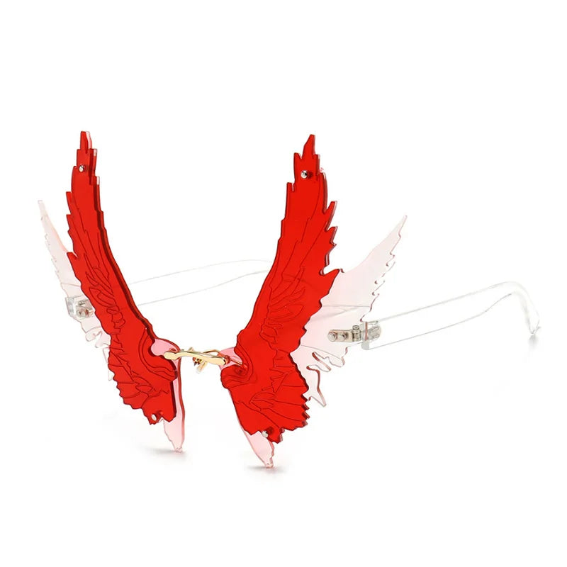 lunettes-ailes-oiseau-couleur-rouge