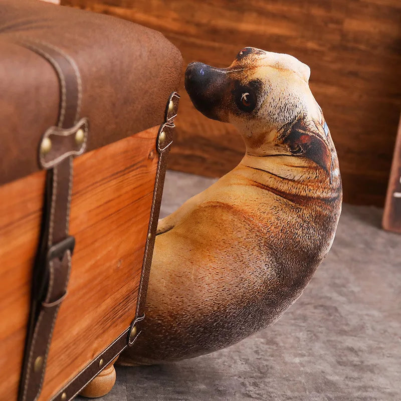 oreillier-cousisn-en-forme-de-chien-realiste