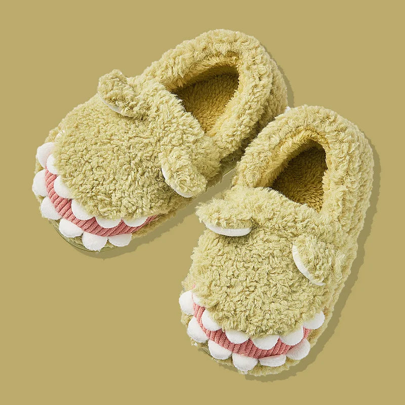chausson-crocodile-vert