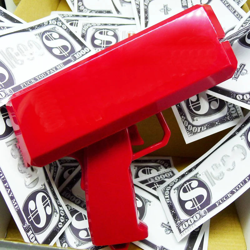 pistolet-distributeur-de-billet -tiktok