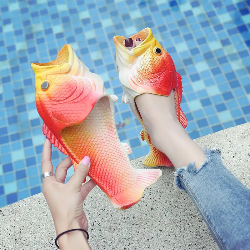 chaussure-poisson-rouge