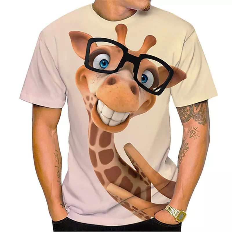 tee-shirt-girafe
