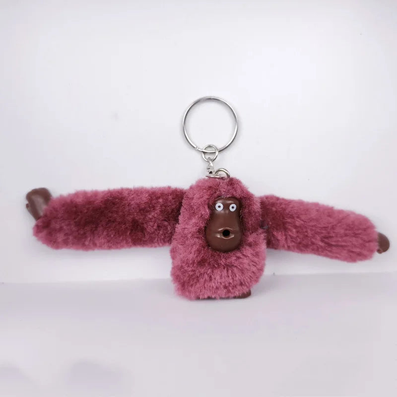 porte-cle-gorille-violet
