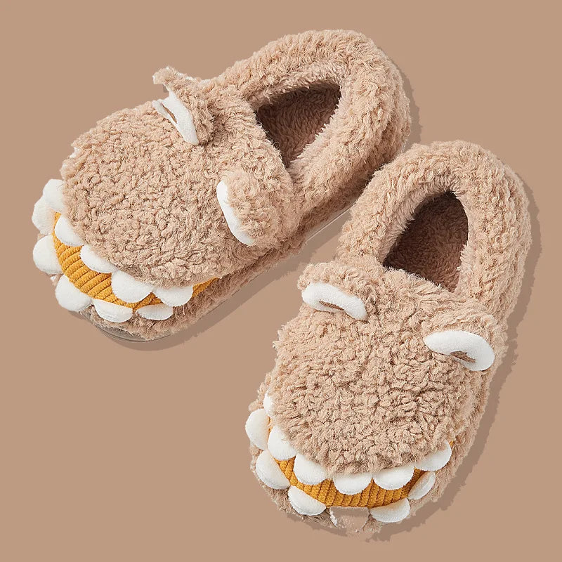 chausson-crocodile-beige