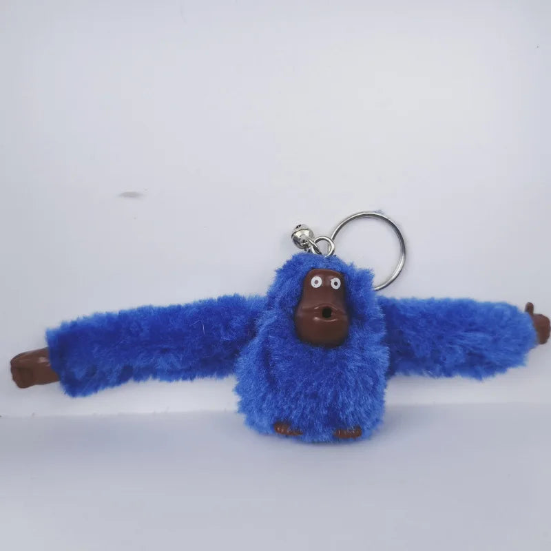 porte-cle-gorille-bleu