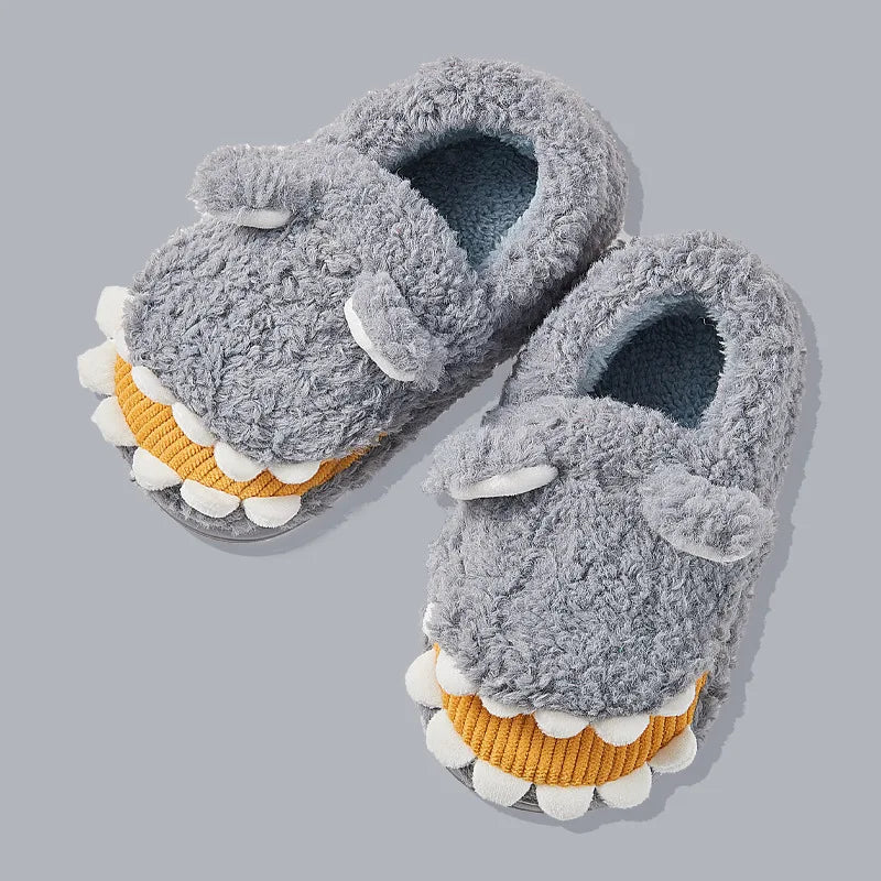 chausson-crocodile-gris