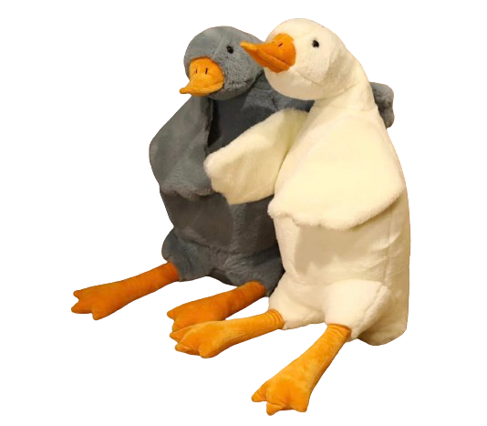 peluche-oie-realiste