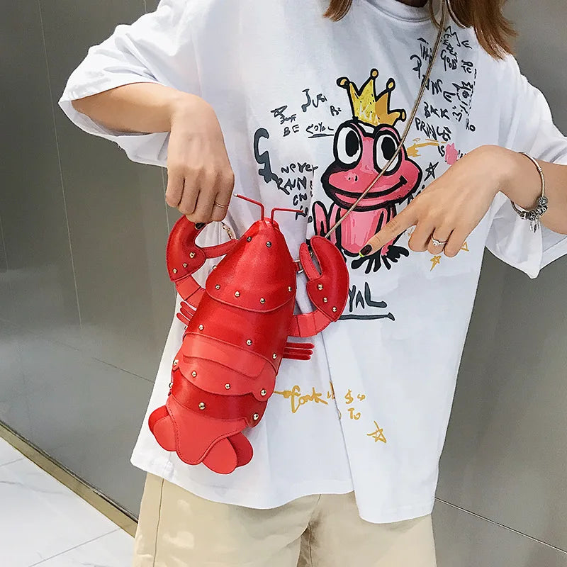 sac-a-dos-forme-homard-rouge