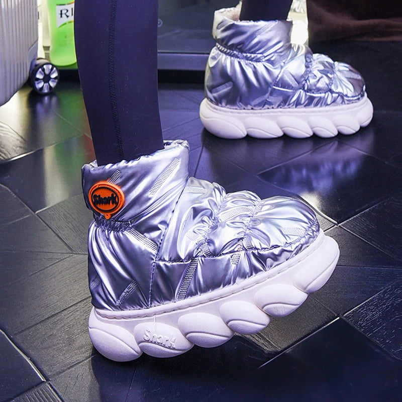 Chaussons en forme de chaussures