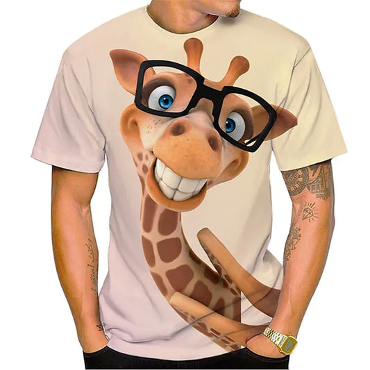 t-shirt-girafe