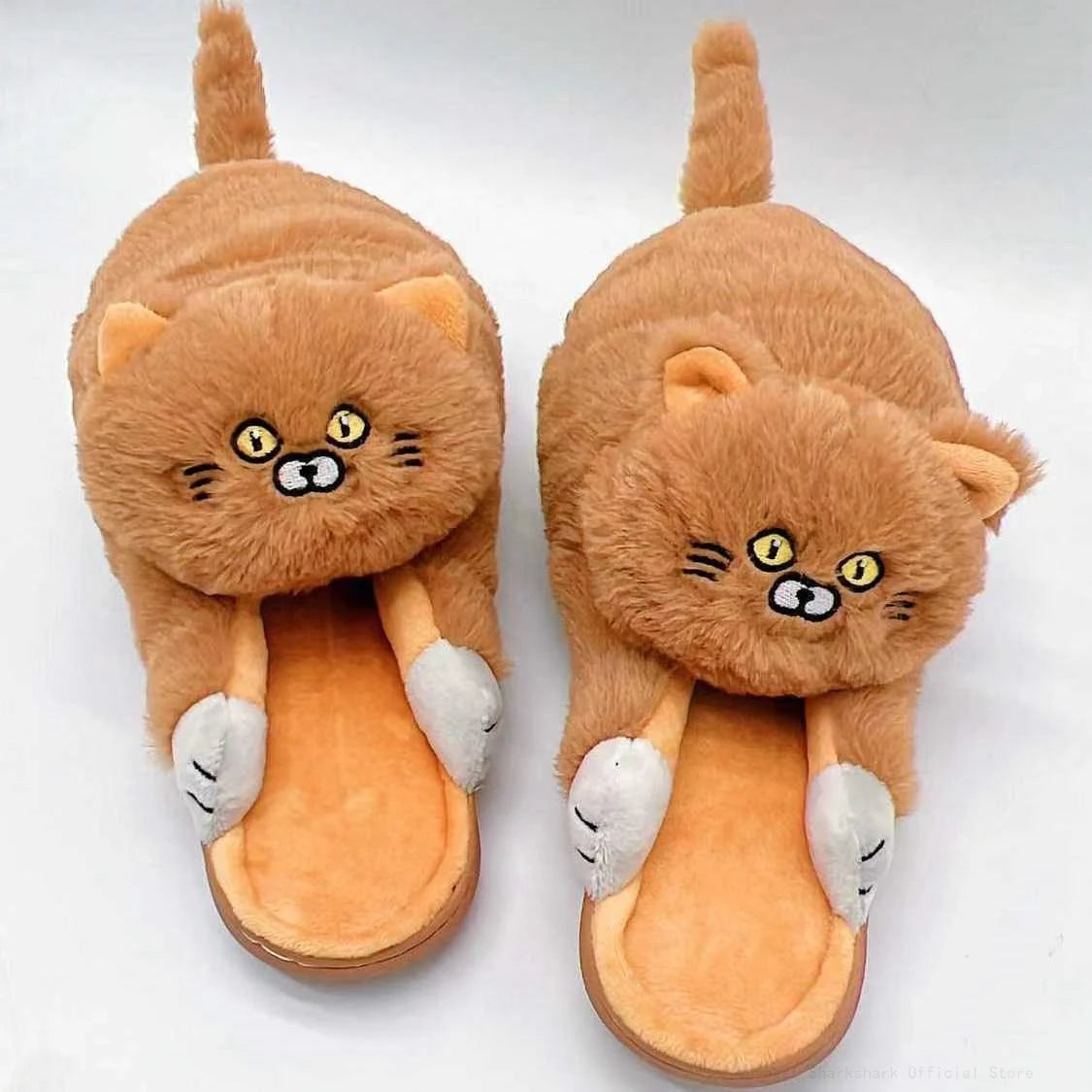 chausson chat homme