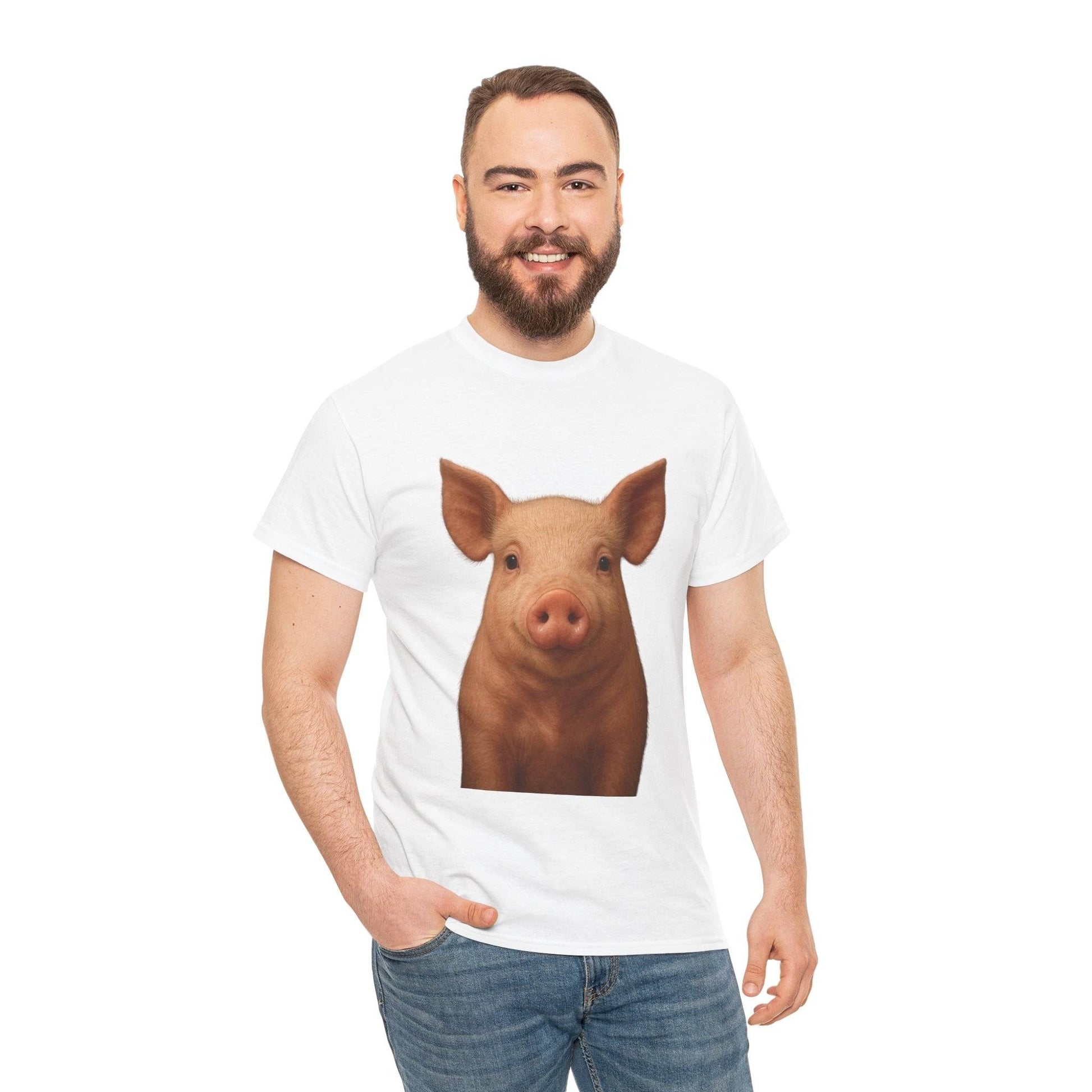 t shirt moche cochon