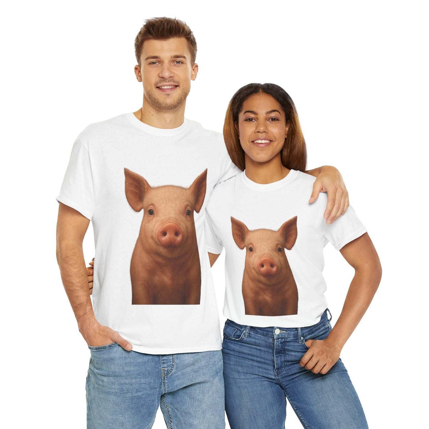 T shirt cochon femme