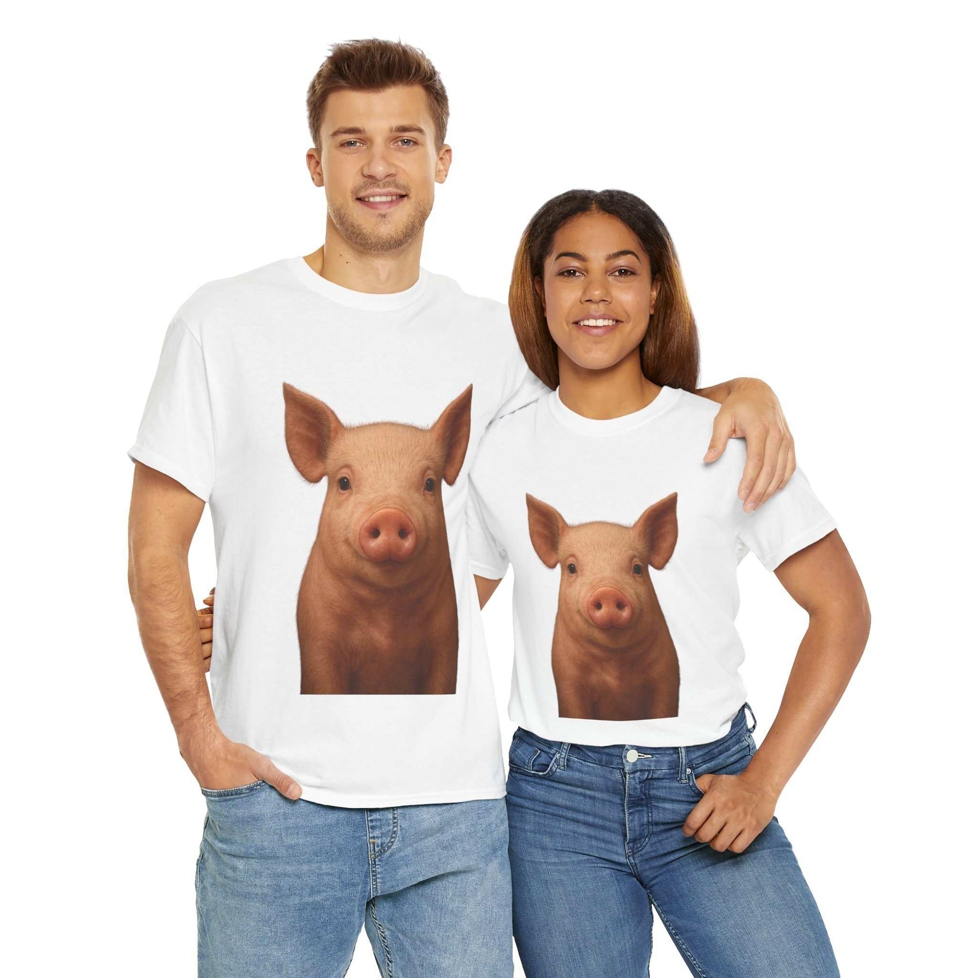 T shirt cochon femme